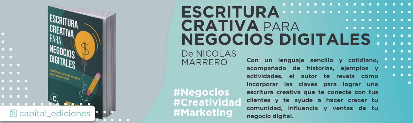 Escritura creativa para negocios digitales – Nicolás Marrero